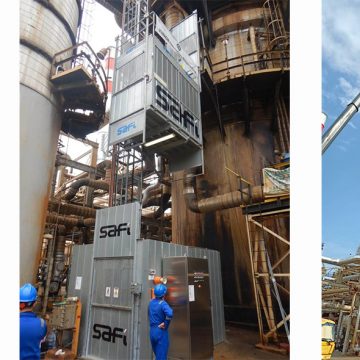 PERSONNEL & MATERIAL HOIST, VISION AS HS IN PERMANENT EXPLOSION PROOF  THE PROJECT OF PERTAMINA REFINERY